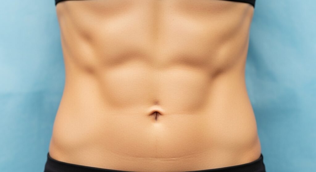 Lipo LAD/HD no abdômen feminino
