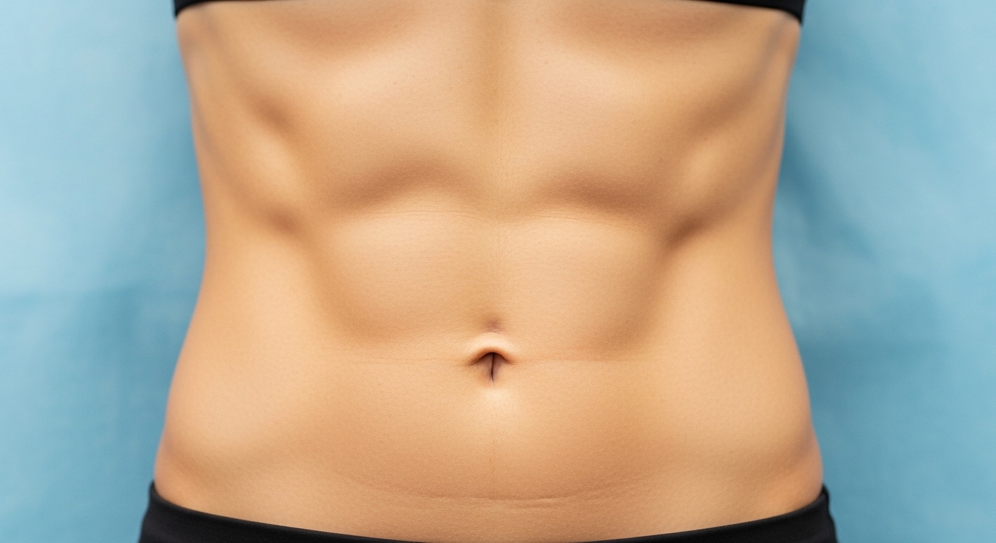 Lipo LAD/HD no abdômen feminino