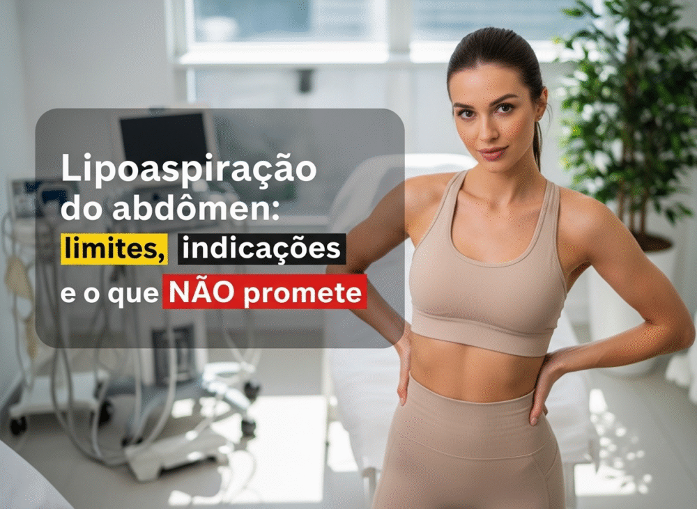 Lipoaspiração do abdômen: limites, indicações e o que NÃO promete
