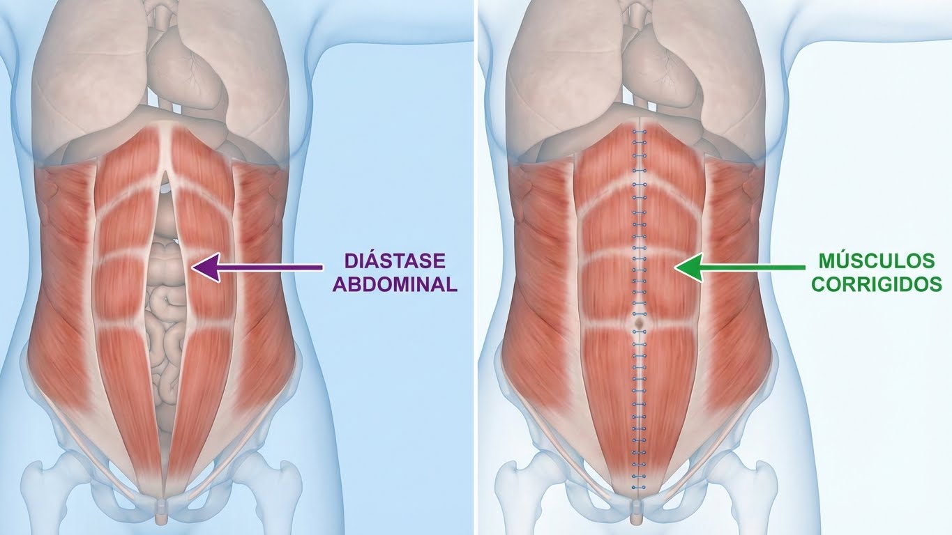 Técnica de abdominoplastia para diástase abdominal