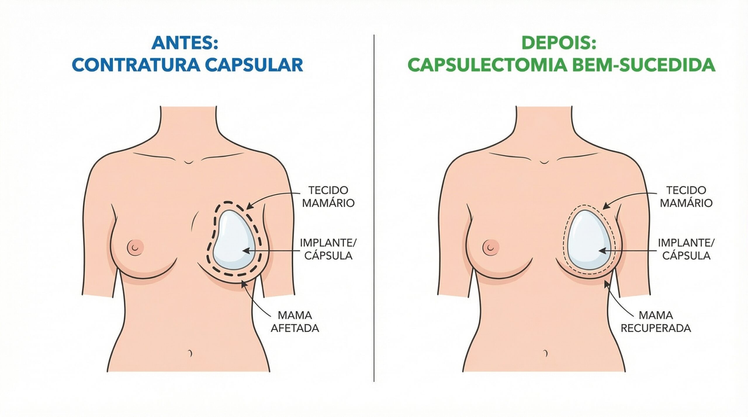 Capsulectomia para contratura capsular