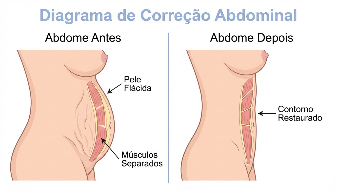 Cirurgia de abdominoplastia em Santos