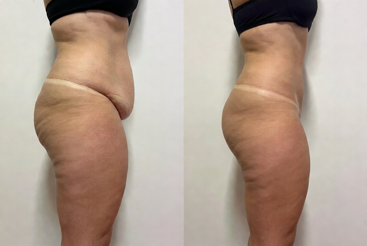 Abdominoplastia antes e depois