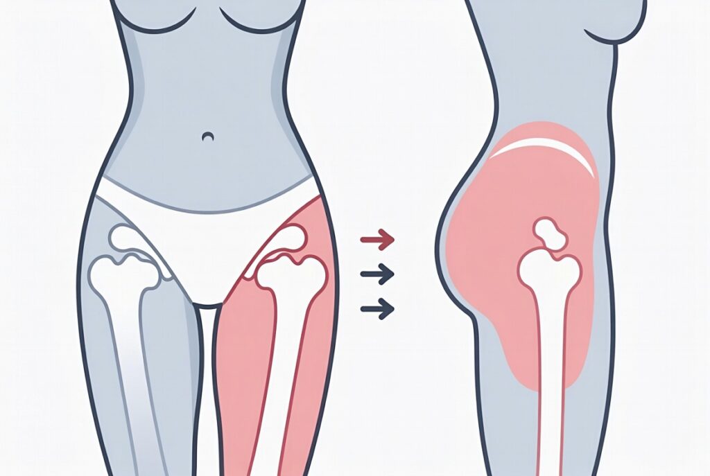 Culote (Região Trocantérica): Causas, Genética e Opções Cirúrgicas | Guia Completo